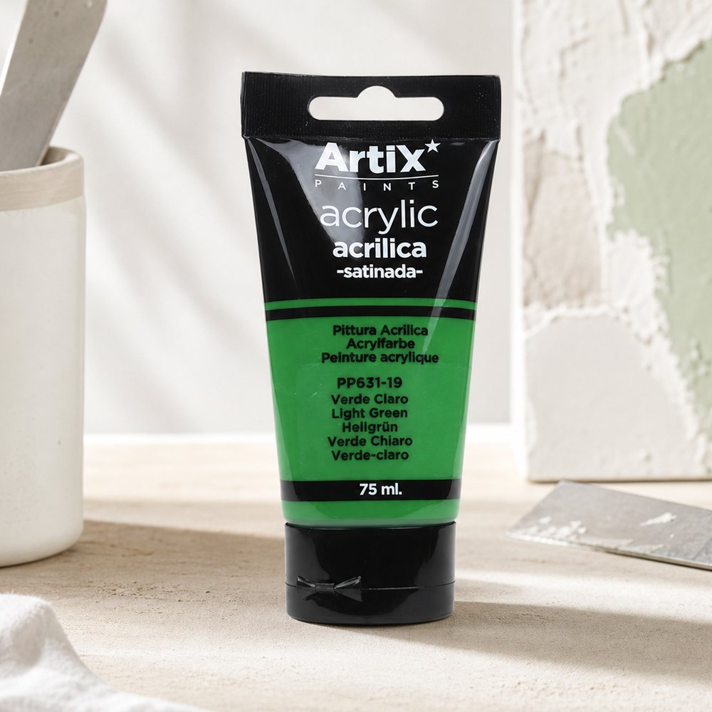 Light Green Acrylic Paint