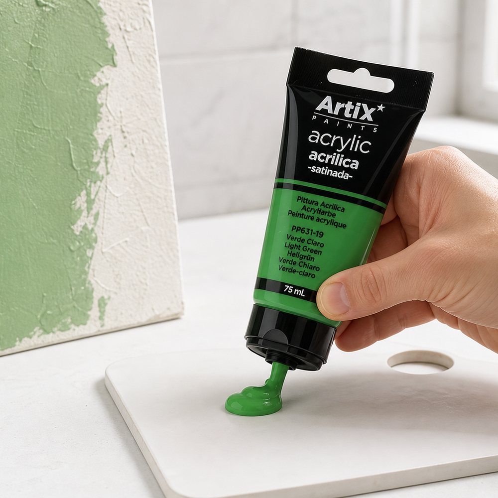 Light Green Acrylic Paint