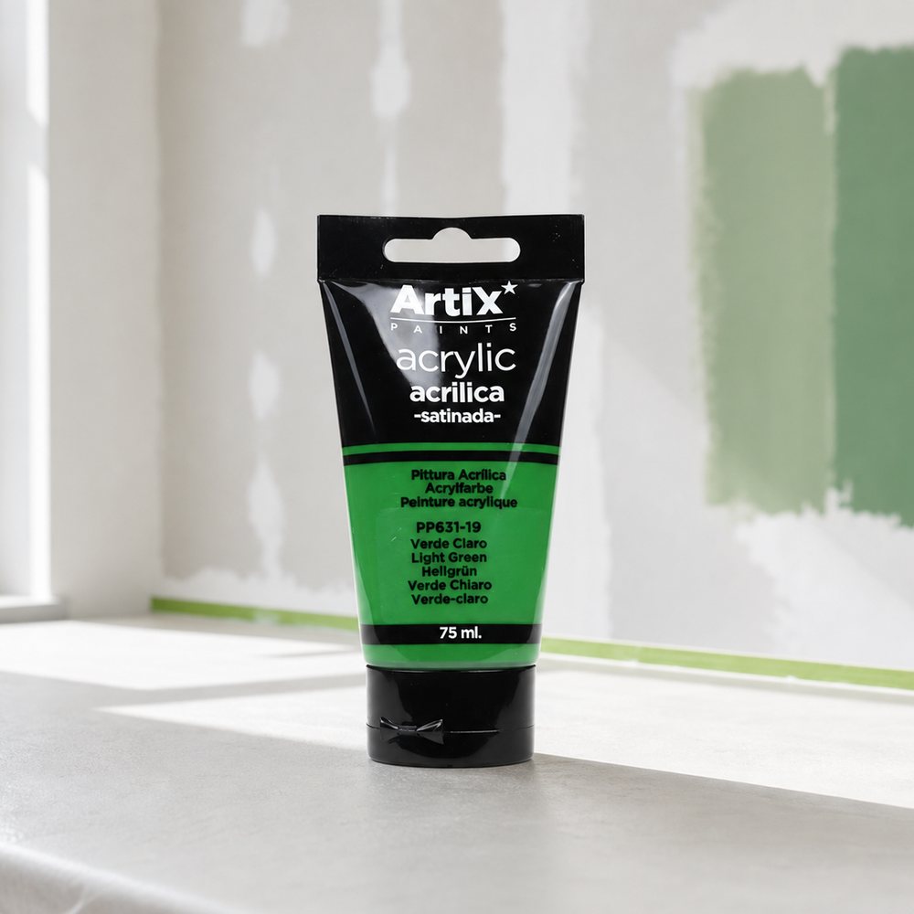 Light Green Acrylic Paint