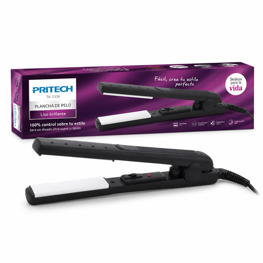 Plancha de Pelo Pritech TA-1339