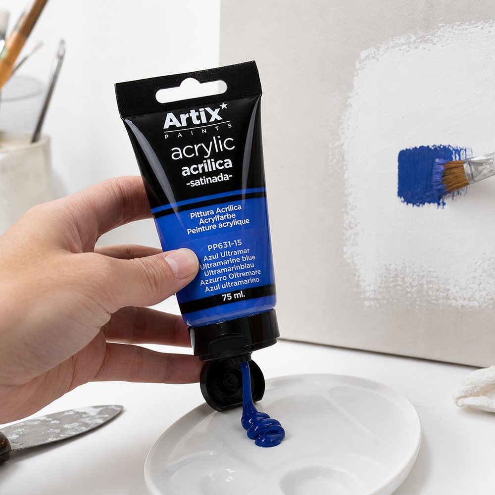 Ultramarine Blue Acrylic Paint