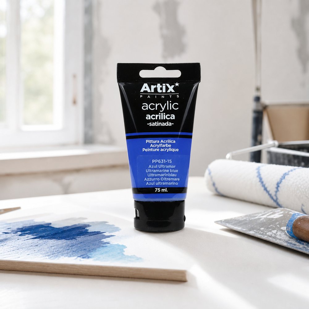 Ultramarine Blue Acrylic Paint