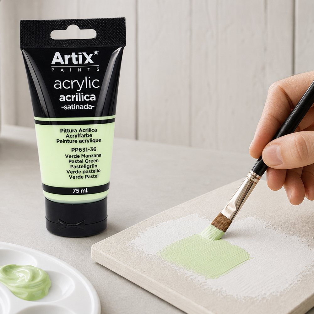 Pastel Green Acrylic Paint 75 ml