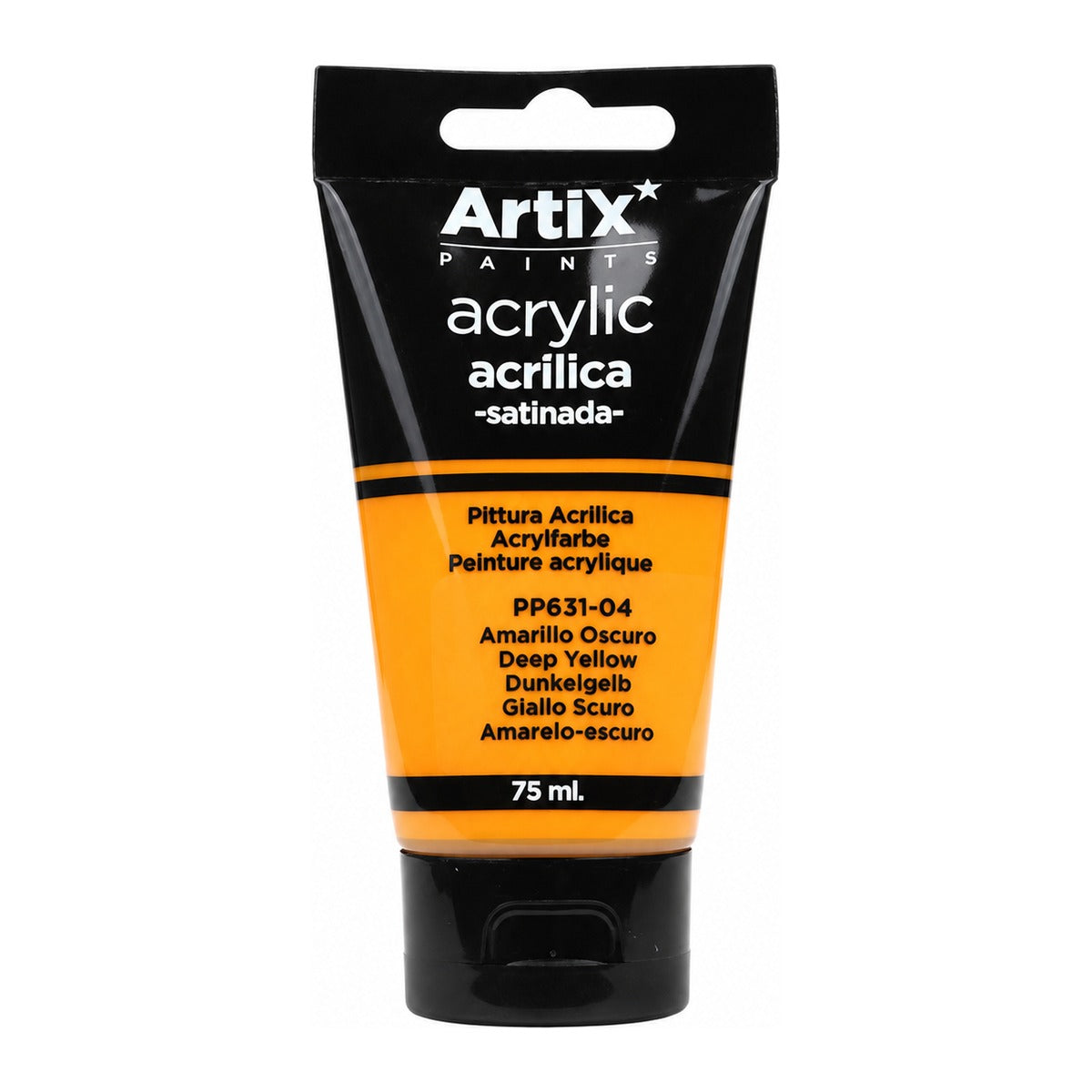Pintura Acrílica Amarillo Oscuro 75 Ml - producto y usos principales