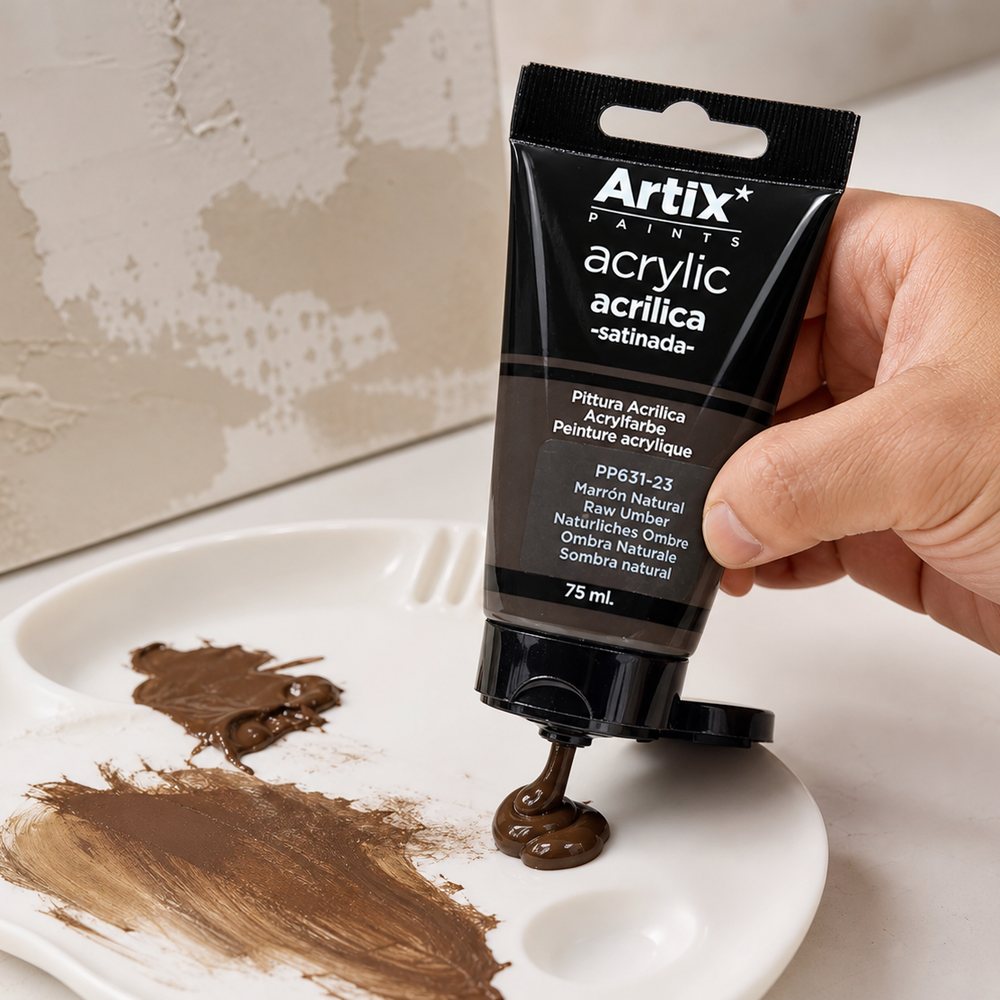 Acrylic Paint Natural Umber 75 ml