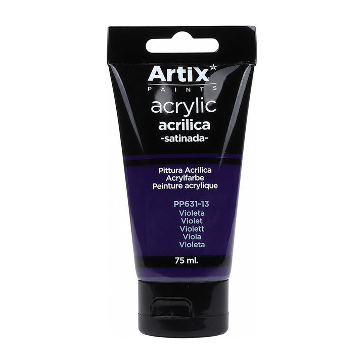 Pintura Acrílica Violeta 75 Ml - producto y usos principales