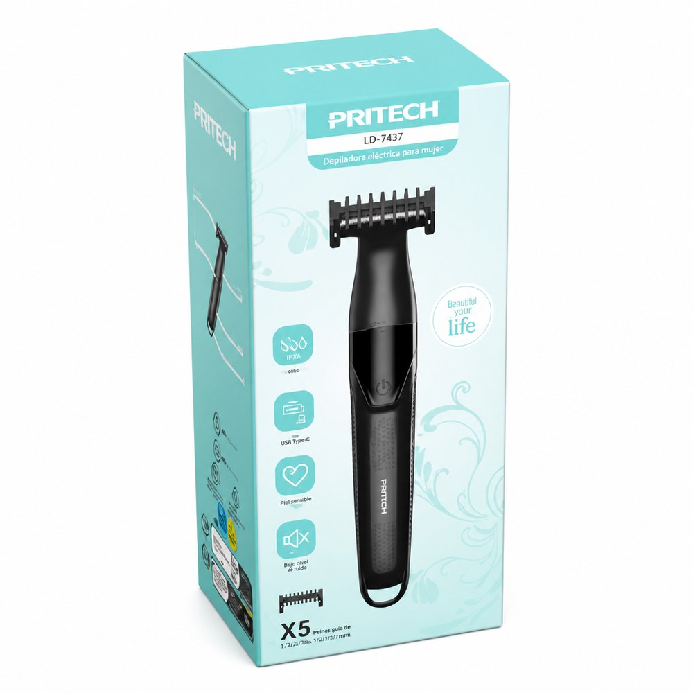 Recortador Eléctrico de Vello Pritech