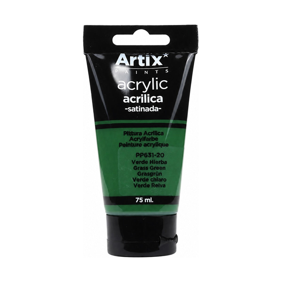 PINTURA ACRÍLICA VERDE HIERBA 75 ml 丙烯颜料草绿色 - paint_tool - PINTURA ACRÍLICA VERDE HIERBA 75 ml 丙烯颜料草绿色