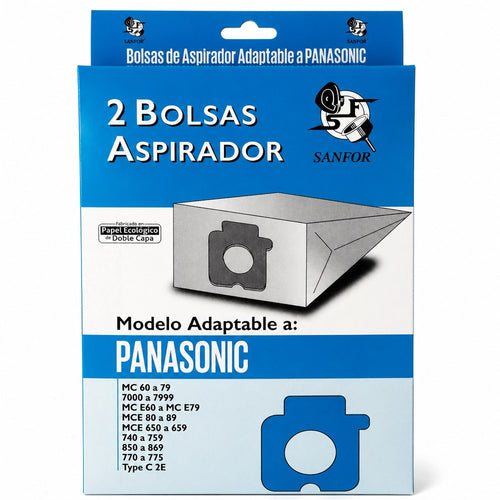 Bolsas para Aspiradora - imagenes de producto y uso