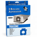 2 Bolsas Aspirador para Panasonic