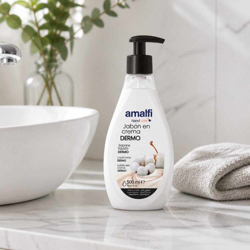 Jabón en crema dermo Amalfi 500 ml