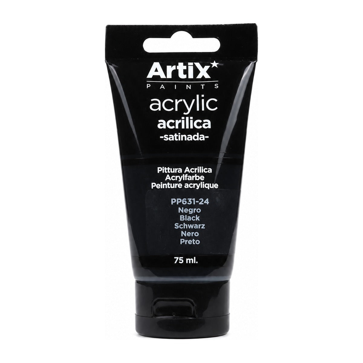PINTURA ACRÍLICA NEGRO 75 ml 丙烯颜料黑色 - paint_tool - PINTURA ACRÍLICA NEGRO 75 ml 丙烯颜料黑色