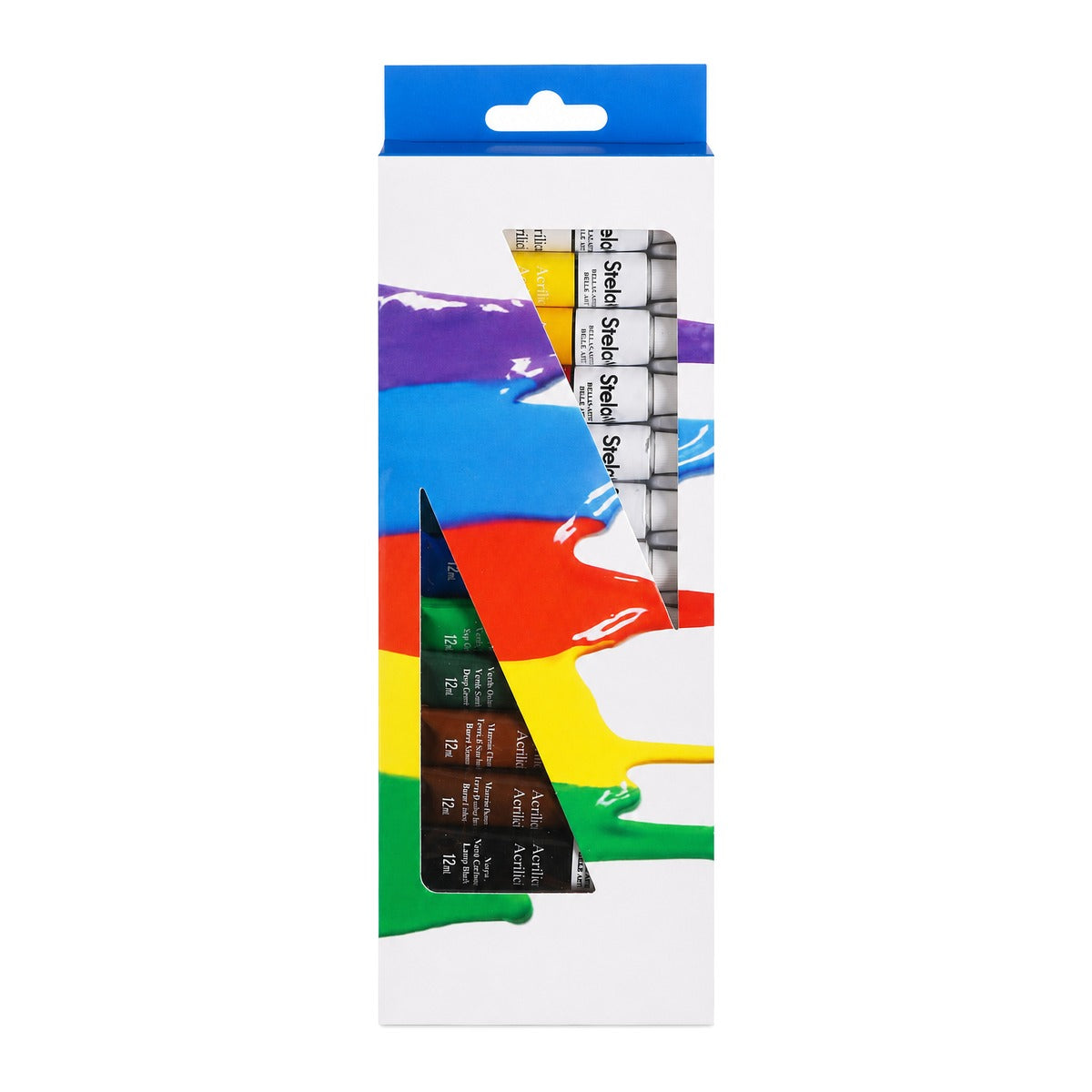 ACRILICAS COLORES12PC12ML 丙稀颜料 - paint_tool - ACRILICAS COLORES12PC12ML 丙稀颜料