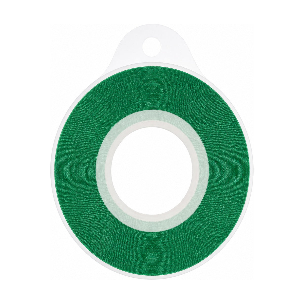 Cinta de Raso Verde Navidad 0.7cmx25m0.7cmx25y（76） white background product image