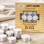 Velas pequeñas antihumo (50 unidades)