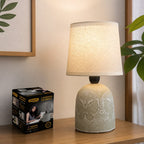 Lámpara de Mesa con Diseño de Mariposas