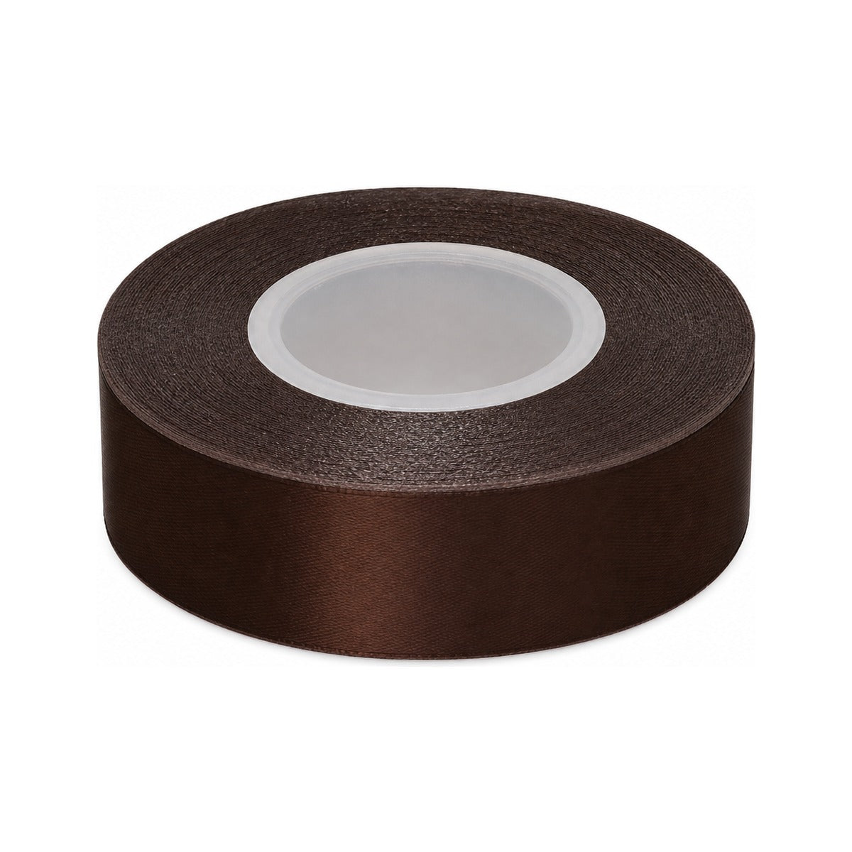 Cinta de Raso Marrón Oscuro 2.5cmx25m2.5cmx25y（32） white background product image