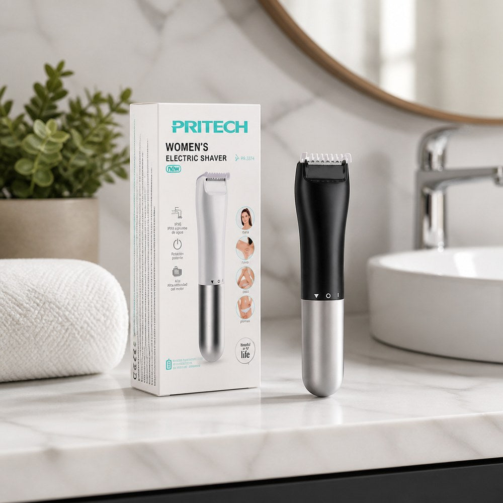 Afeitadora Eléctrica para Mujeres PRITECH