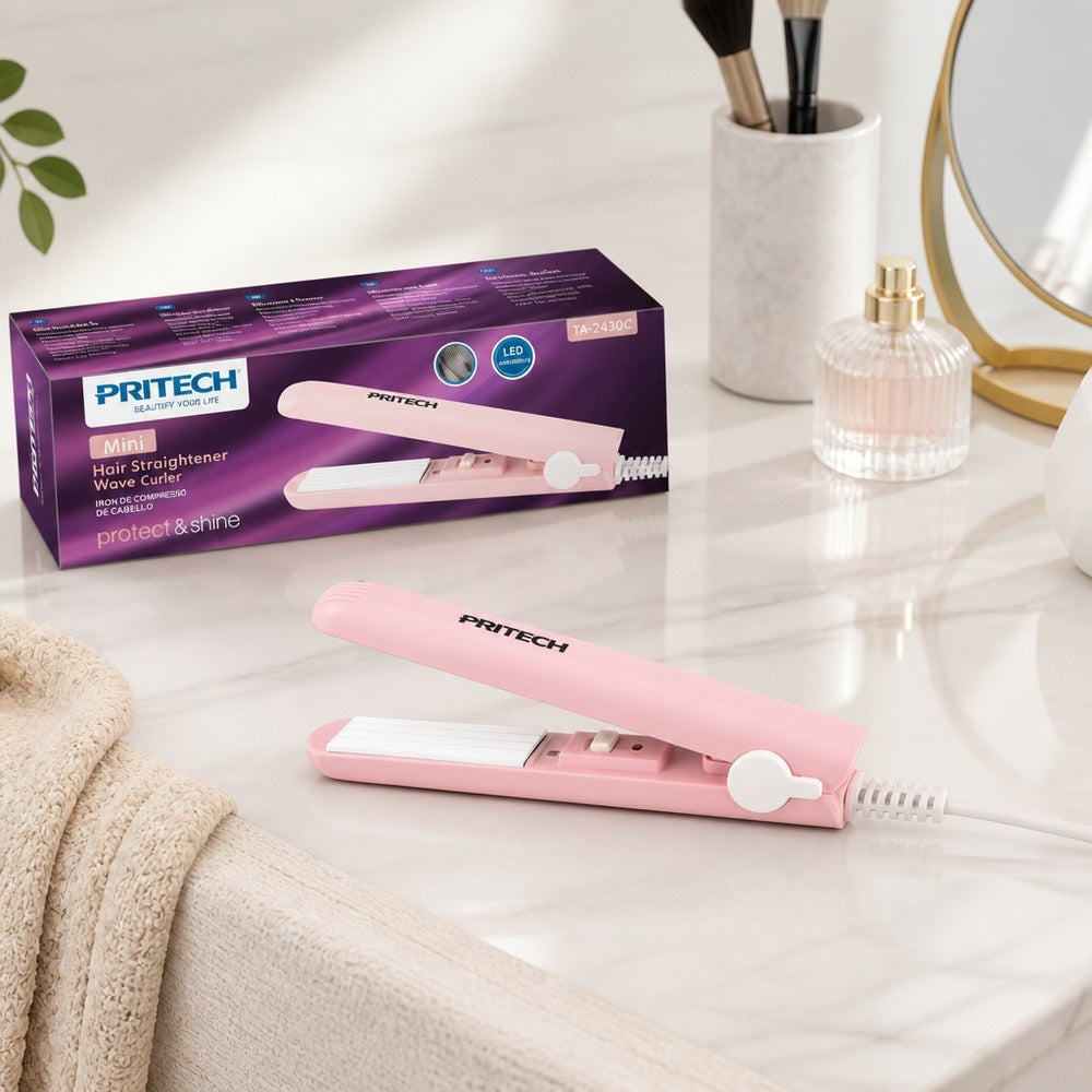 Plancha de Pelo en Color Rosa