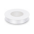 Cinta de Raso Blanco, 1.0 cm x 25 m