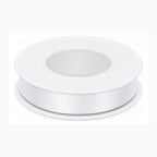 Cinta de Raso Blanco, 1.0 cm x 25 m
