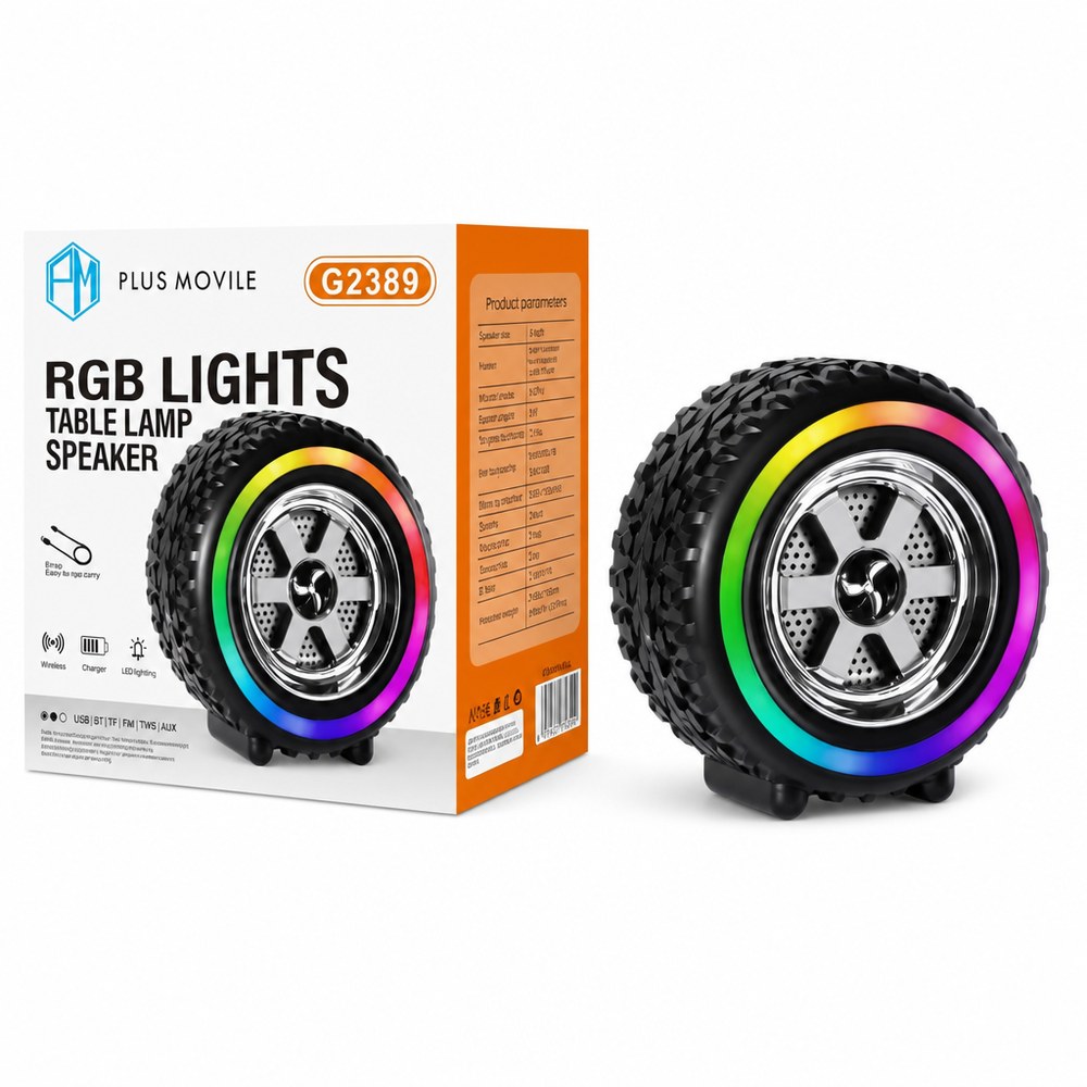 Altavoz Bluetooth con Luces RGB