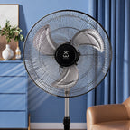 Ventilador de Piso Negro