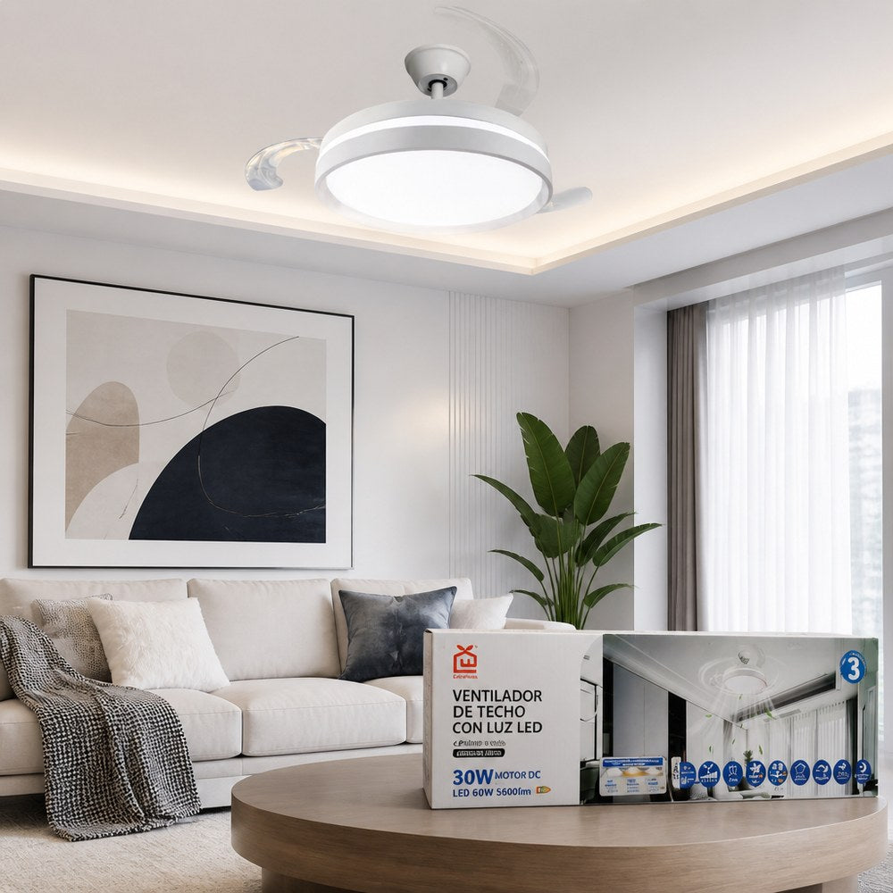 Ceiling Fan with LED Light