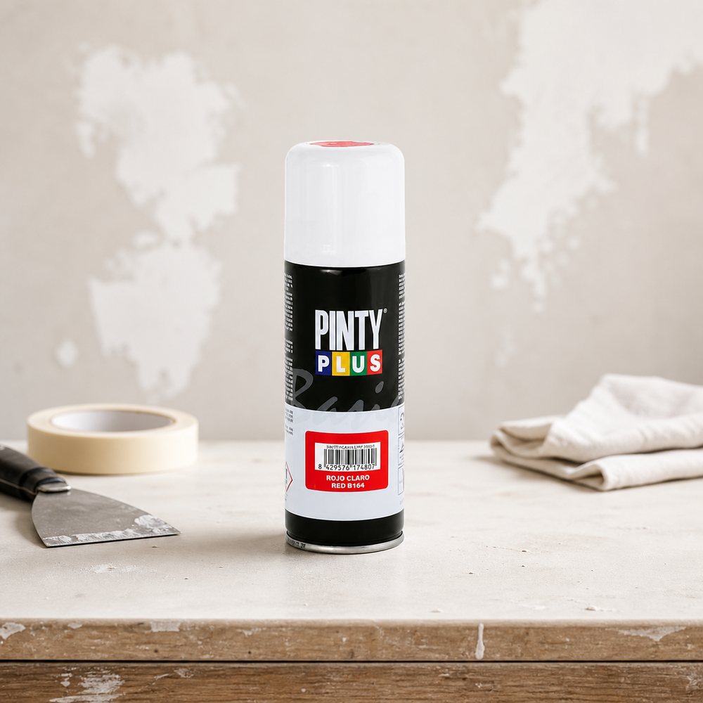Pintura Spray Rojo Claro 123 Pinty Plus