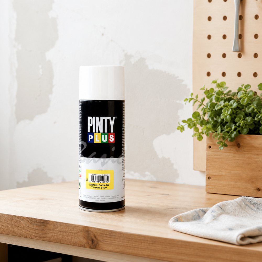 Light Yellow Spray Paint 126 Pinty Plus