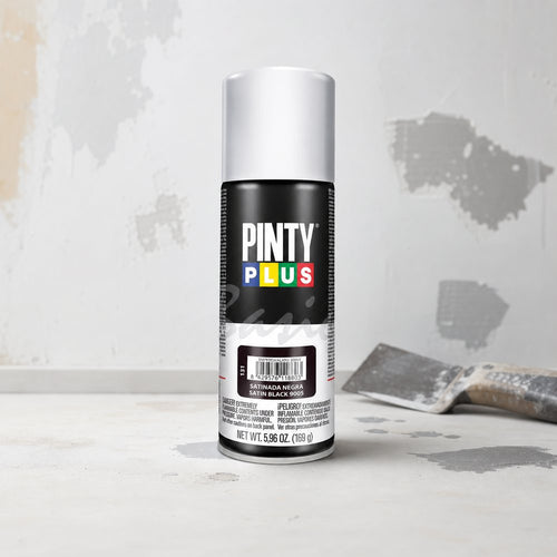 Aerosol Pintado Negro Satinado 131
