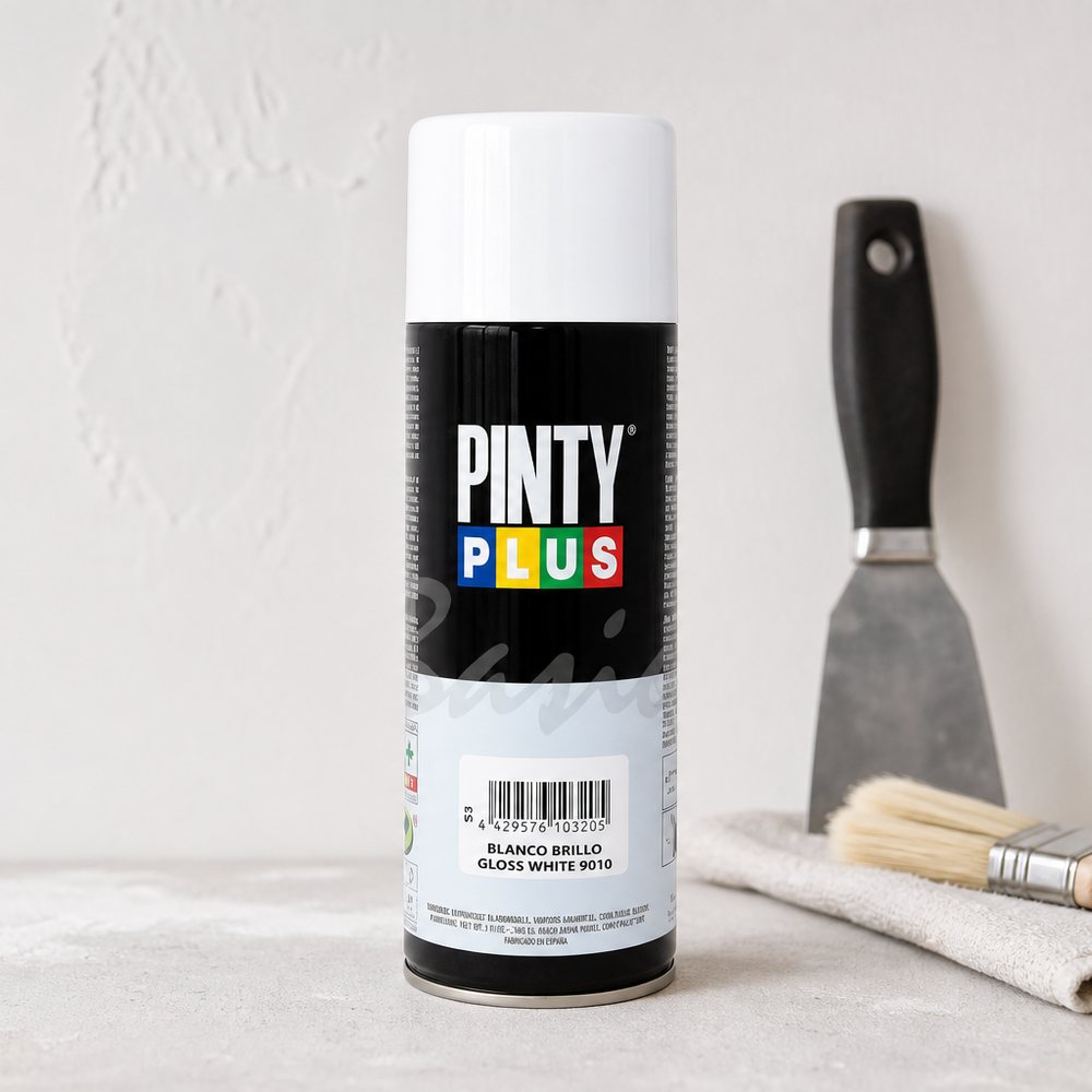 Pinty Plus Gloss White Spray Paint