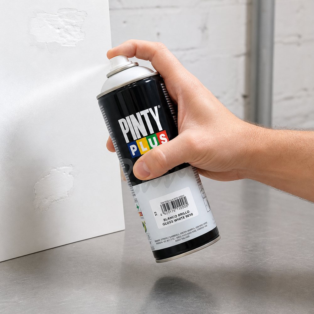 Pinty Plus Gloss White Spray Paint