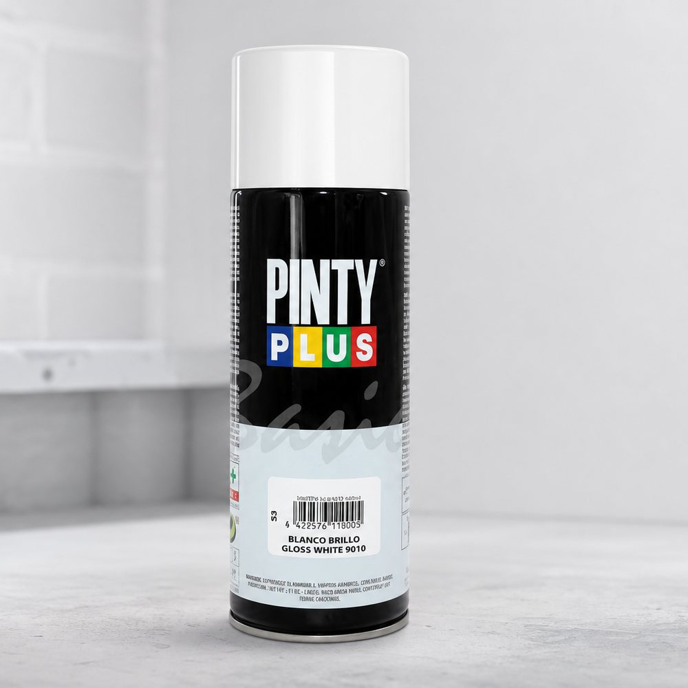 Pinty Plus Gloss White Spray Paint