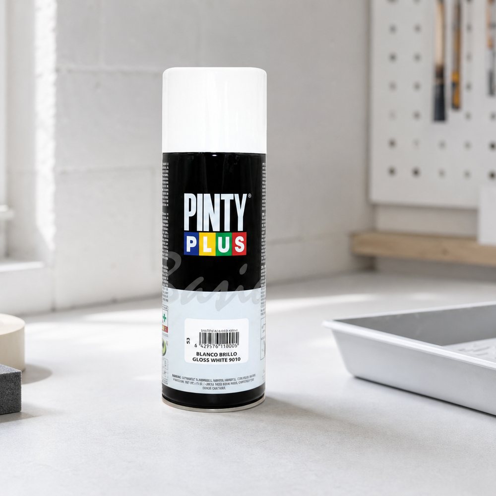 Pinty Plus Gloss White Spray Paint