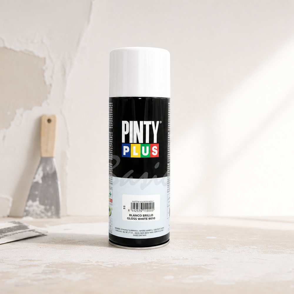 Pinty Plus Gloss White Spray Paint