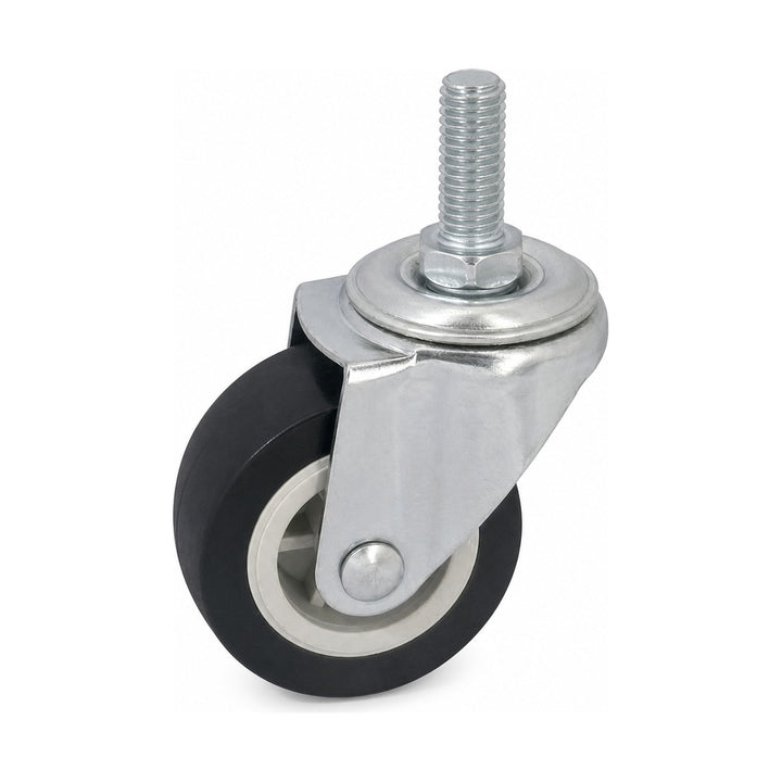 Rueda Giratoria con Eje Roscado 24040PVCTPVC40mm - producto y usos principales