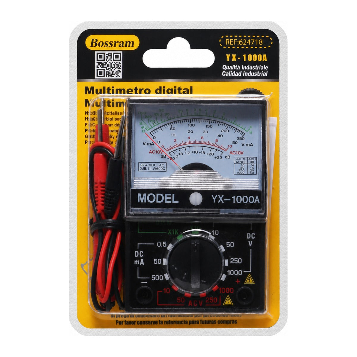 MULTIMETRO DIGITAL YX-1000A 万用表 - hardware_tool - MULTIMETRO DIGITAL YX-1000A 万用表