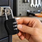 3-digit combination padlock
