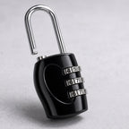 3-digit combination padlock