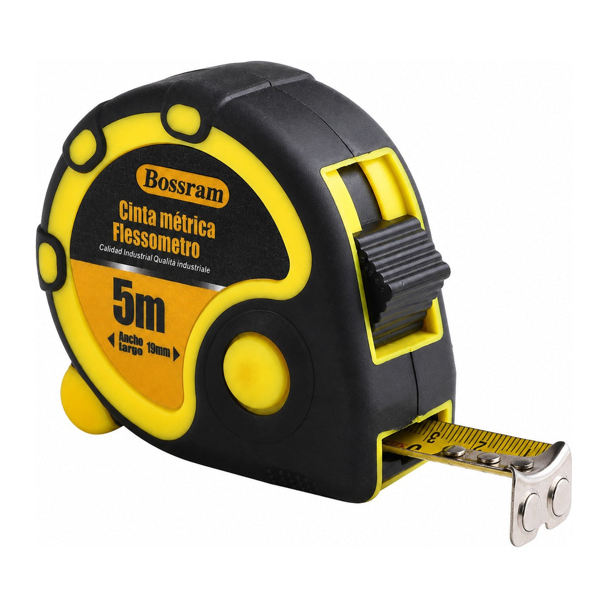 CINTA MÉTRICA 5M 10S 三开麻点卷尺带磁 - hardware_tool - CINTA MÉTRICA 5M 10S 三开麻点卷尺带磁